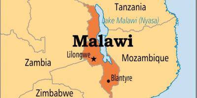Bản đồ của lilongwe Tanzania